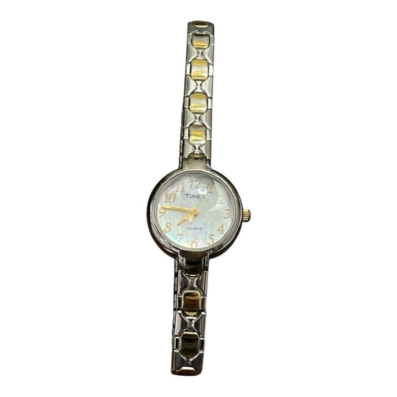 Timex Two-Tone Women's Watch - Untested, Needs Battery - Picture 4 of 4